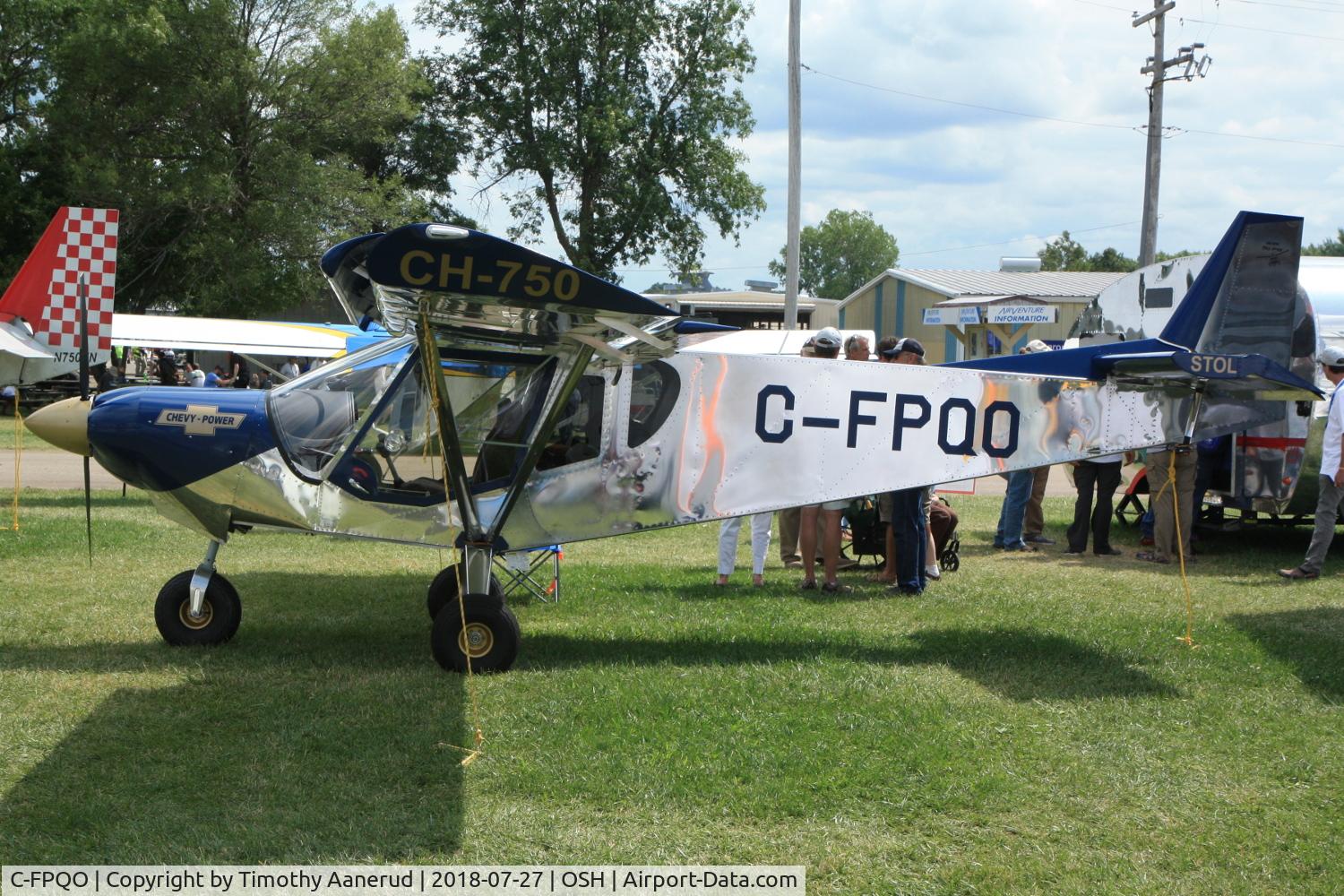 C-FPQO, 2016 Zenair STOL CH-750 C/N 75-10069, 2016 Zenair CH 750 STOL, c/n: 75-10069