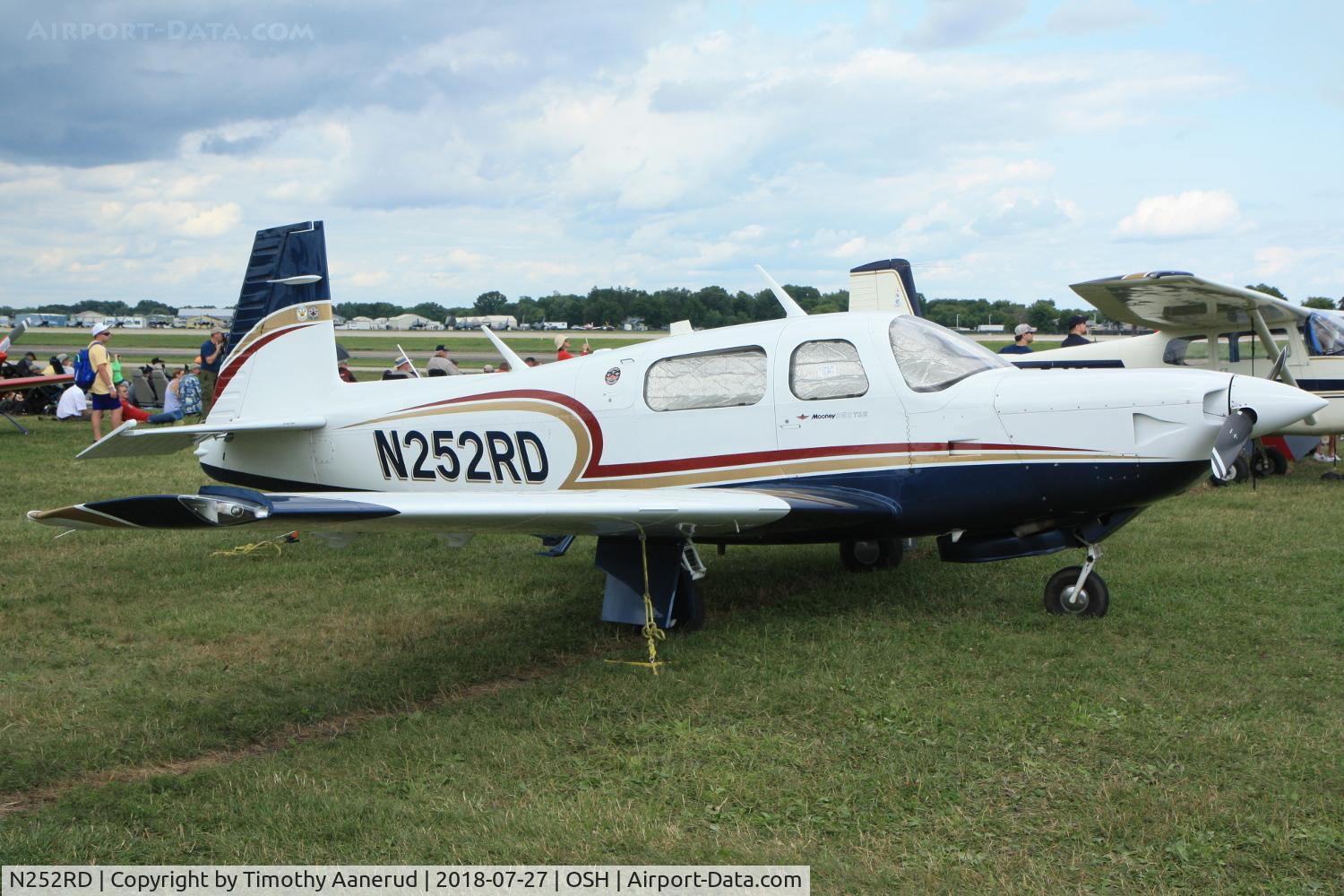 N252RD, Mooney M20K C/N 25-1154, Mooney M20K, c/n: 25-1154