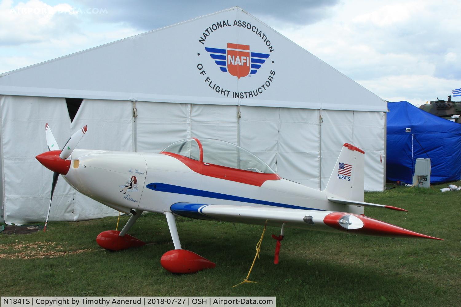 N184TS, 2016 Vans RV-8 C/N 83209, 2016 Vans RV-8, c/n: 83209
