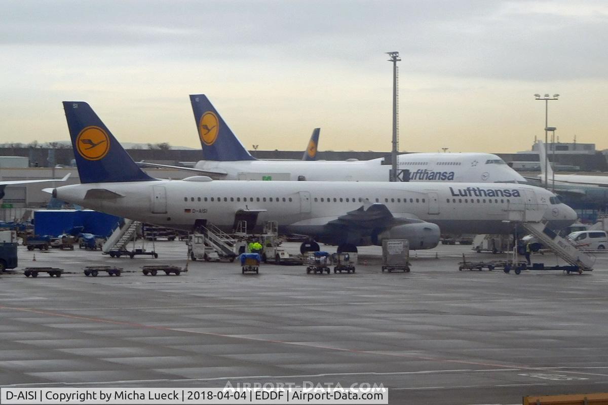 D-AISI, 2007 Airbus A321-231 C/N 3339, At Frankfurt