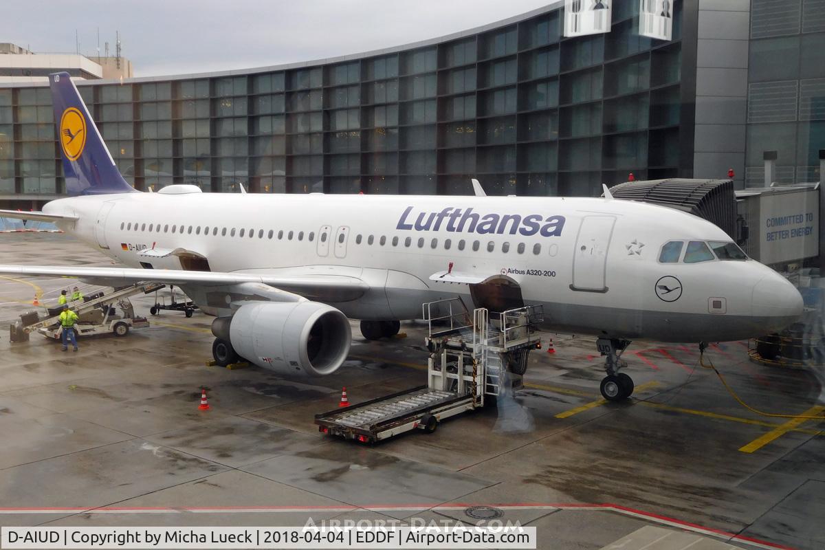 D-AIUD, 2014 Airbus A320-214 C/N 6033, At Frankfurt