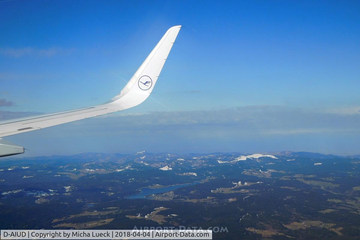 D-AIUD, 2014 Airbus A320-214 C/N 6033, FRA-ZRH