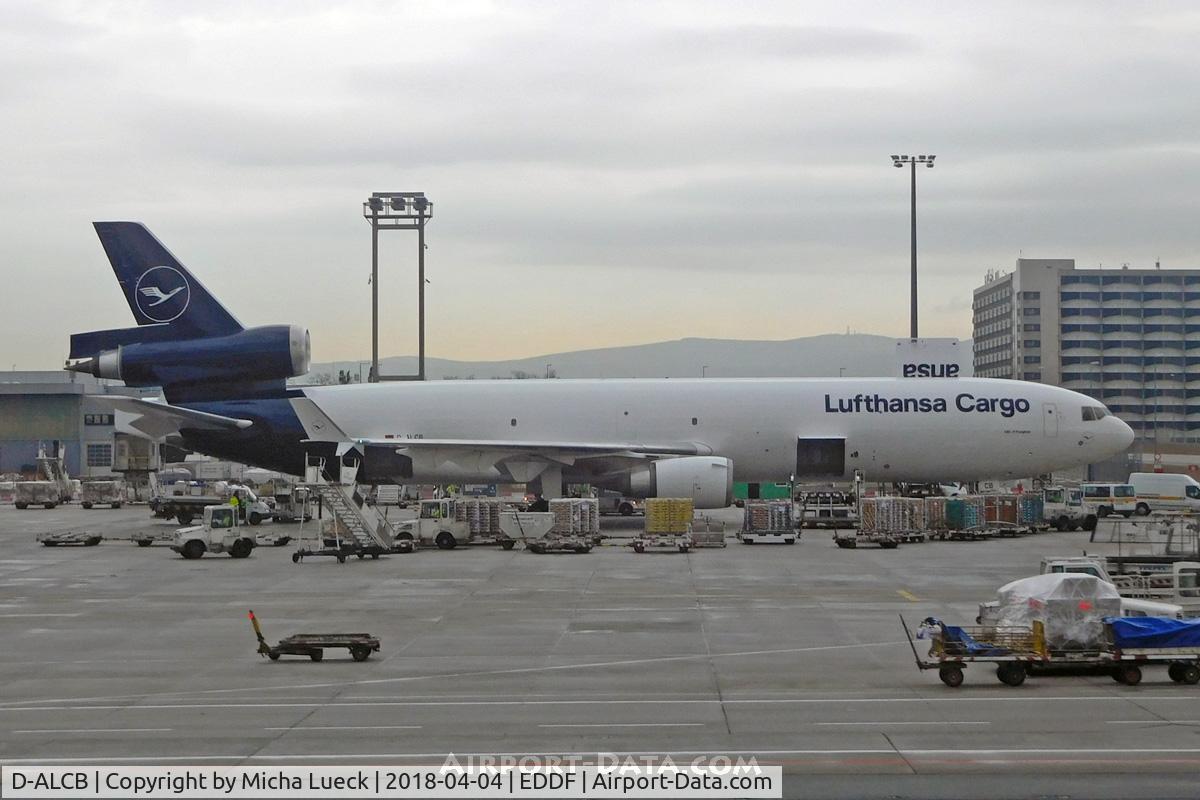 D-ALCB, 1998 McDonnell Douglas MD-11F C/N 48782, Sporting the new LH livery