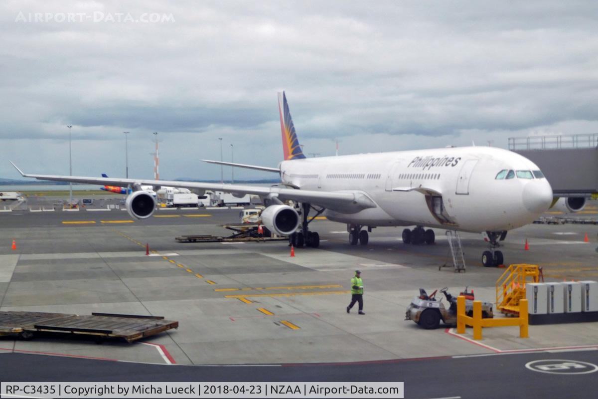 RP-C3435, 2000 Airbus A340-313X C/N 302, At Auckland