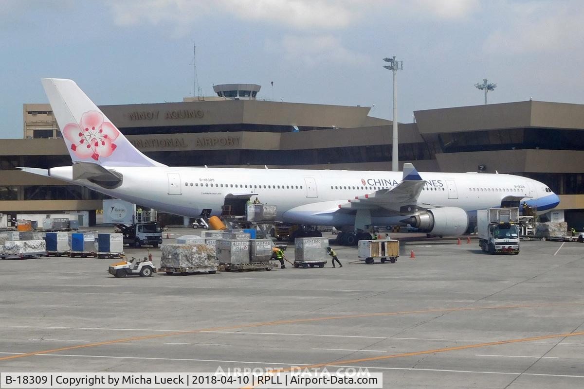 B-18309, 2005 Airbus A330-302 C/N 707, At Manila