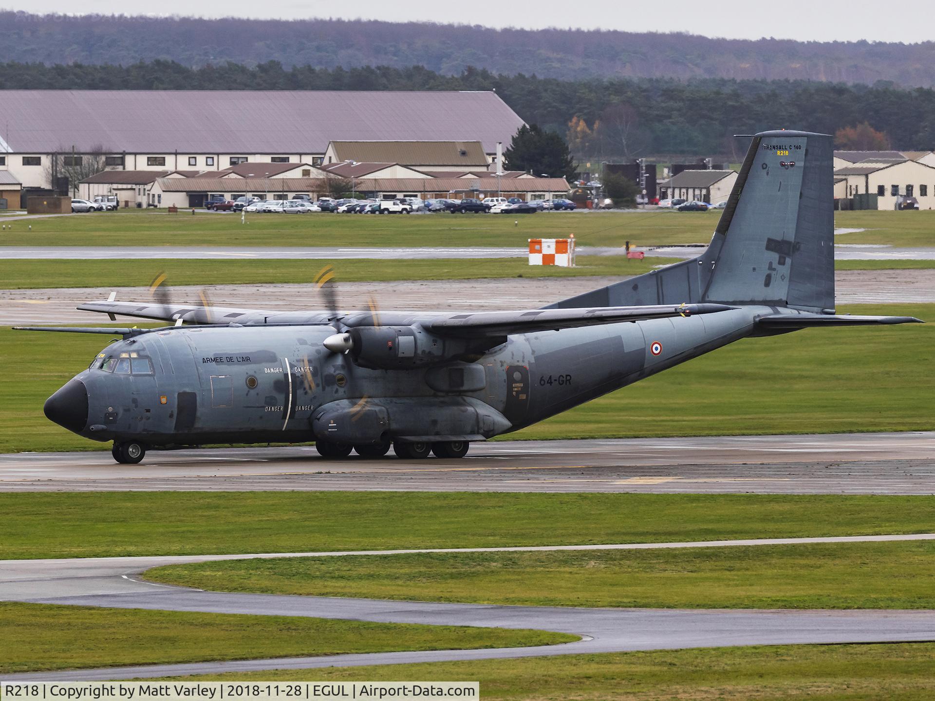 R218, Transall C-160R C/N 221, Taxiing