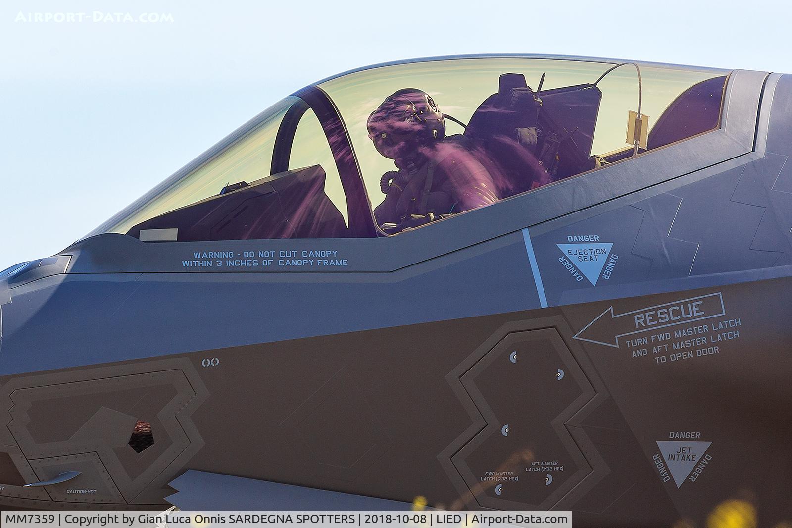 MM7359, 2017 Lockheed Martin F-35A Lightning II C/N AL-09, detail f35a
