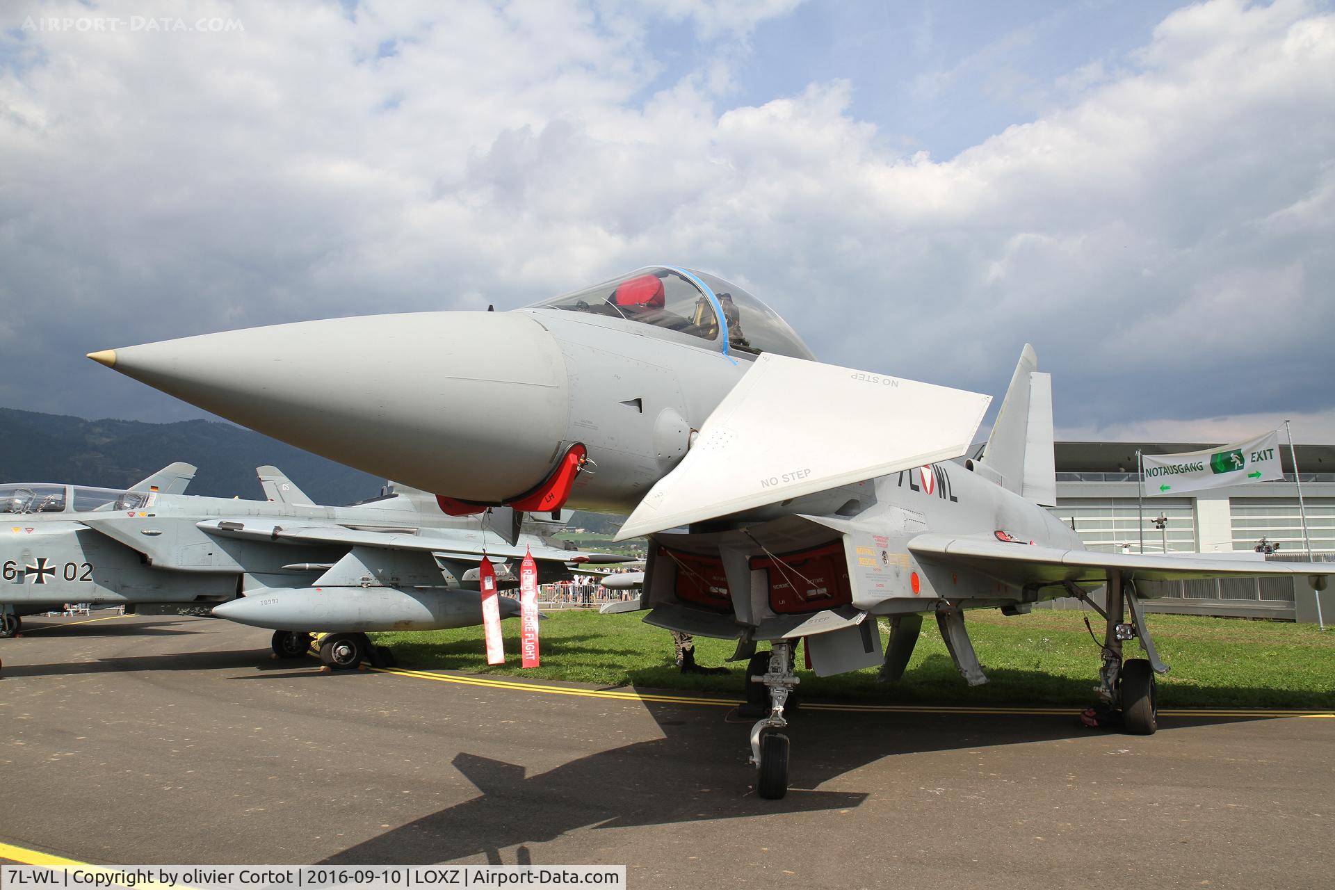 7L-WL, 2005 Eurofighter EF-2000 Typhoon S C/N GS009, Air power static display