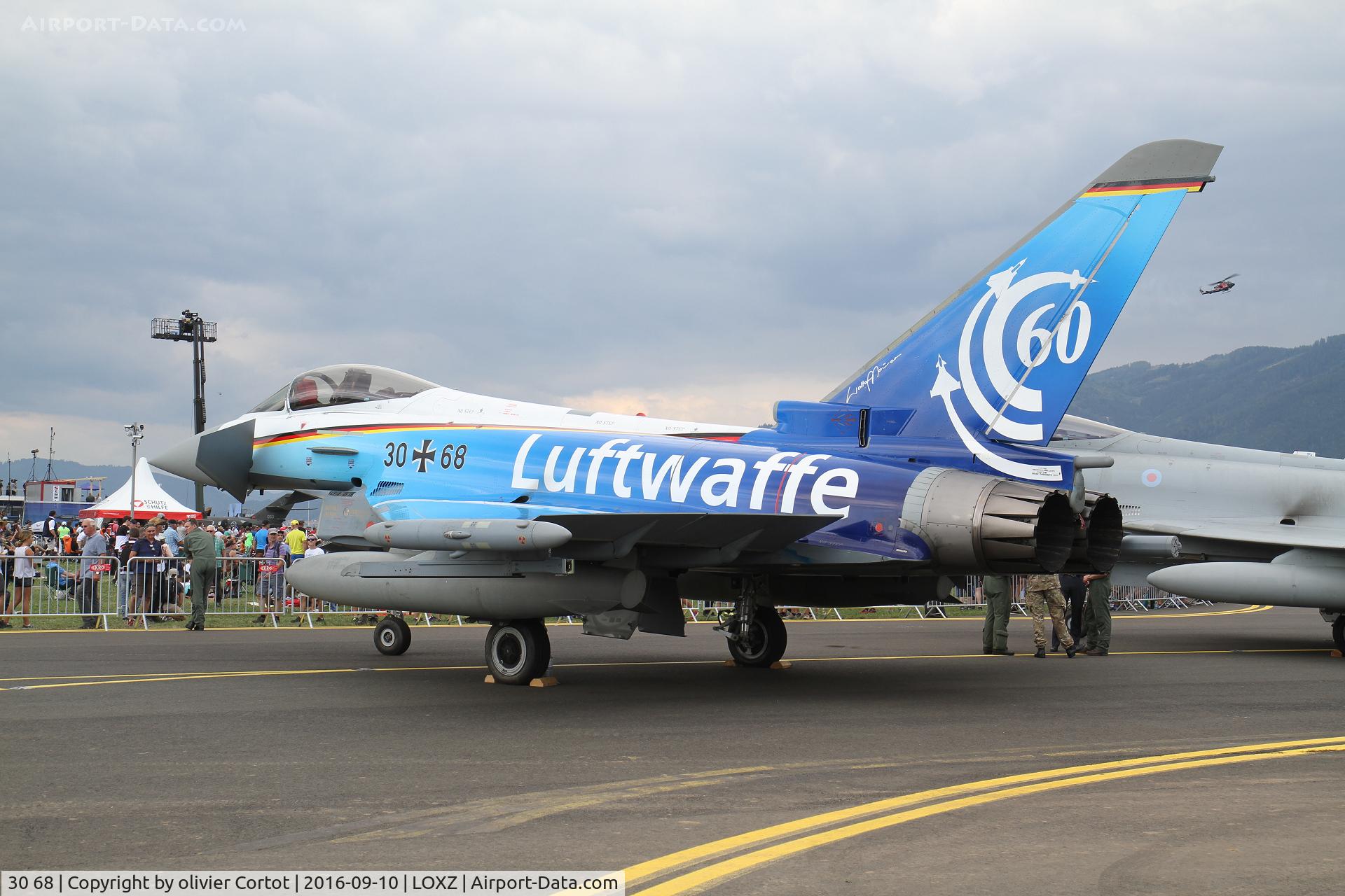 30 68, 2014 Eurofighter EF-2000 Typhoon C/N GS050, Air power static display