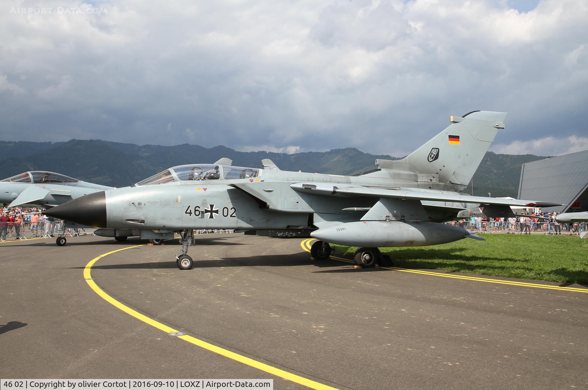 46 02, Panavia Tornado IDS C/N 748/GS242/4302, Air power static display