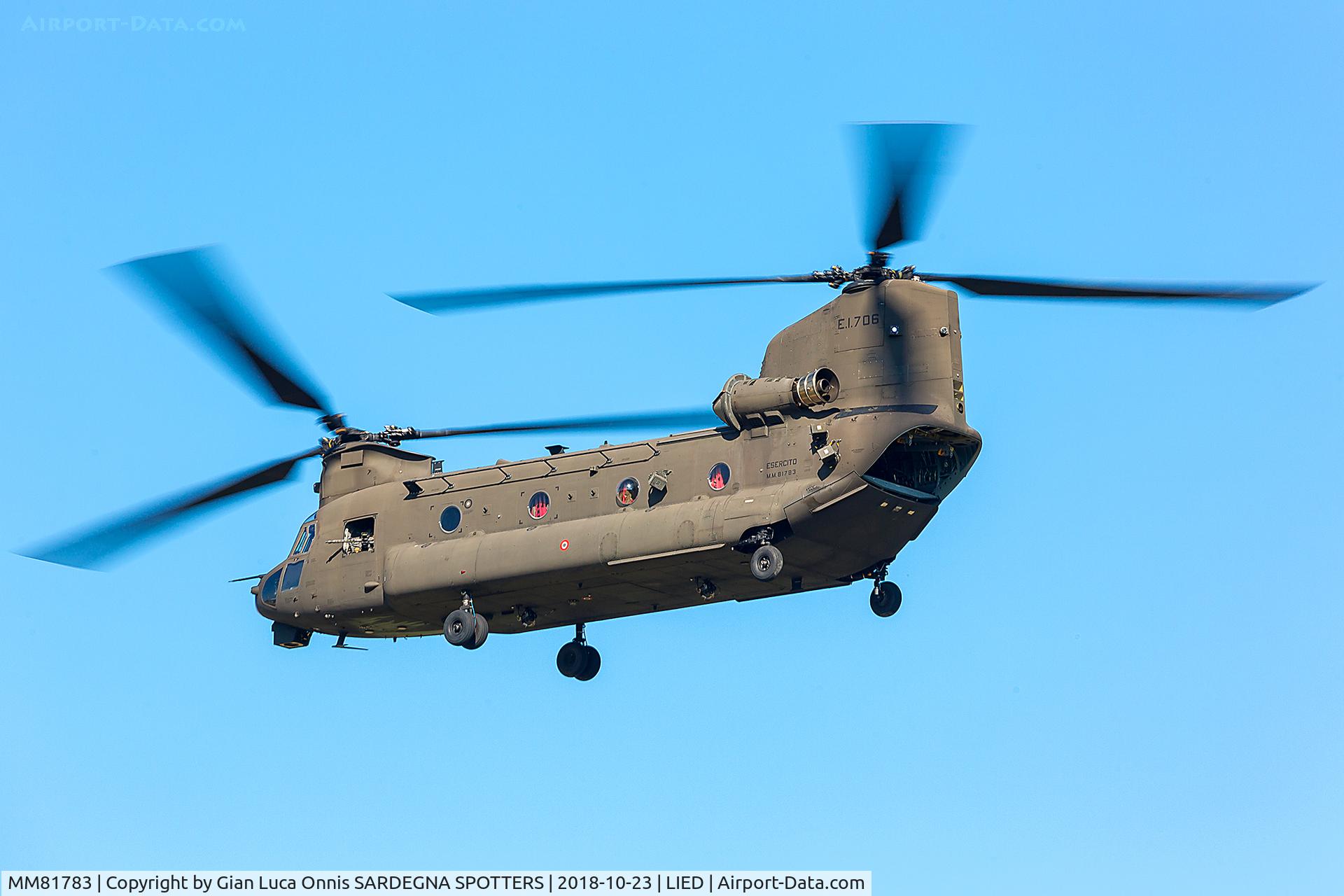MM81783, 2015 AgustaWestland ICH-47F Chinook C/N M7806, LANDING 35R