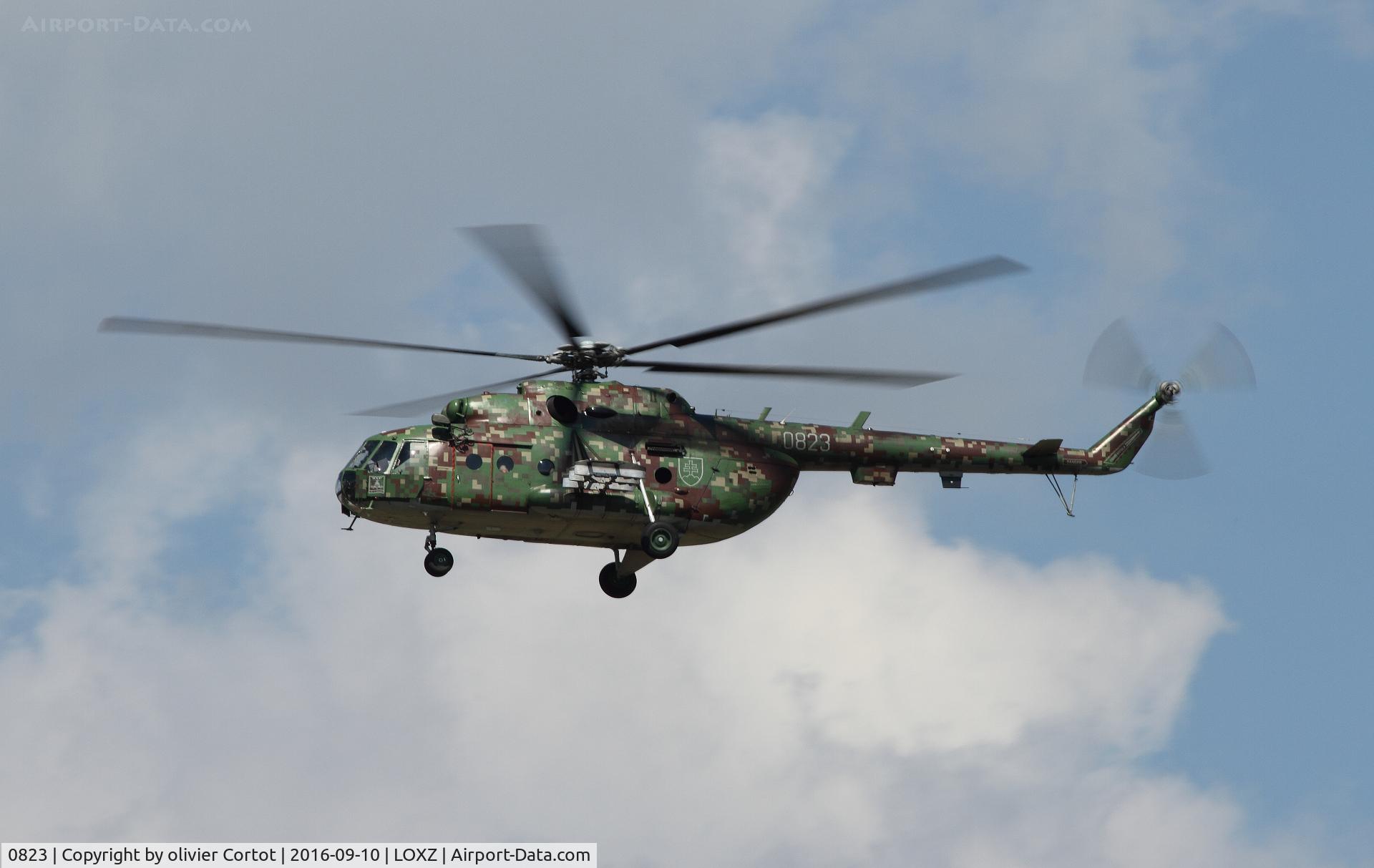 0823, 1987 Mil Mi-17M C/N 108M23, Air power 2016