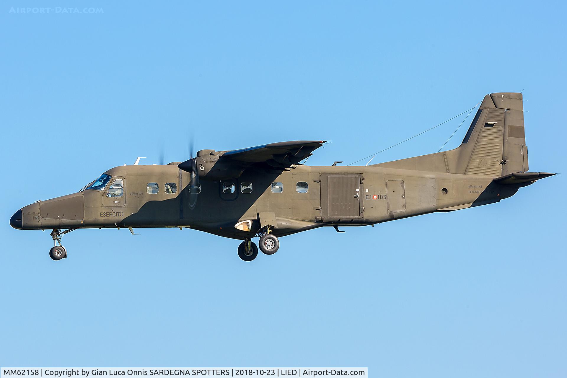 MM62158, 1992 Dornier 228-212 C/N 8209, LANDING 35R
