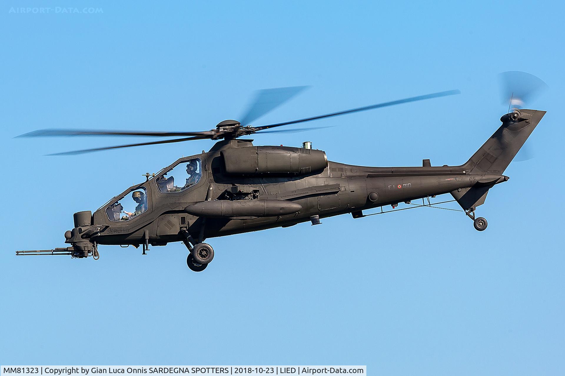 MM81323, Agusta A-129A Mangusta C/N 29011, LANDING 35R