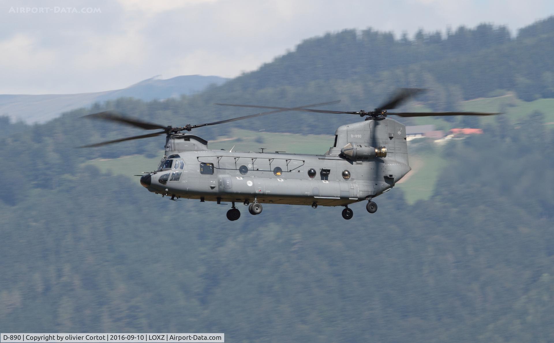 D-890, Boeing CH-47F Chinook C/N M.8890, Air power 16