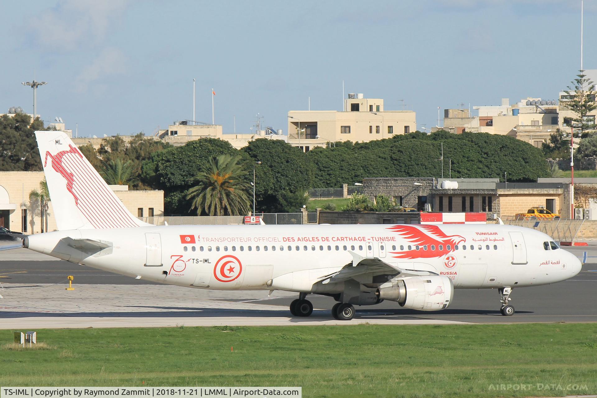 TS-IML, 1999 Airbus A320-211 C/N 0958, A320 TS-IML Tunisair in special livery