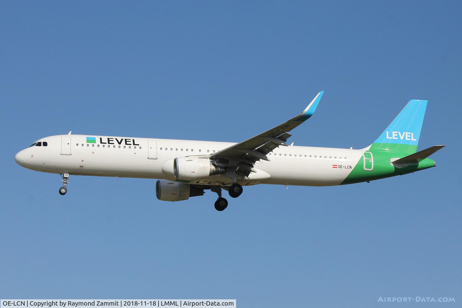 OE-LCN, 2015 Airbus A321-211 C/N 6454, A321 OE-LCN Level Airlines
