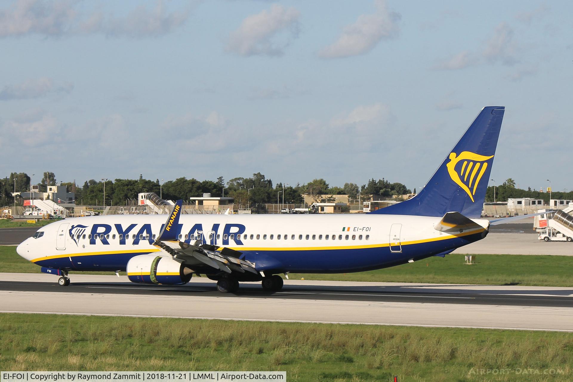 EI-FOI, 2016 Boeing 737-8AS C/N 44712, B737-800 EI-FOI Ryanair
