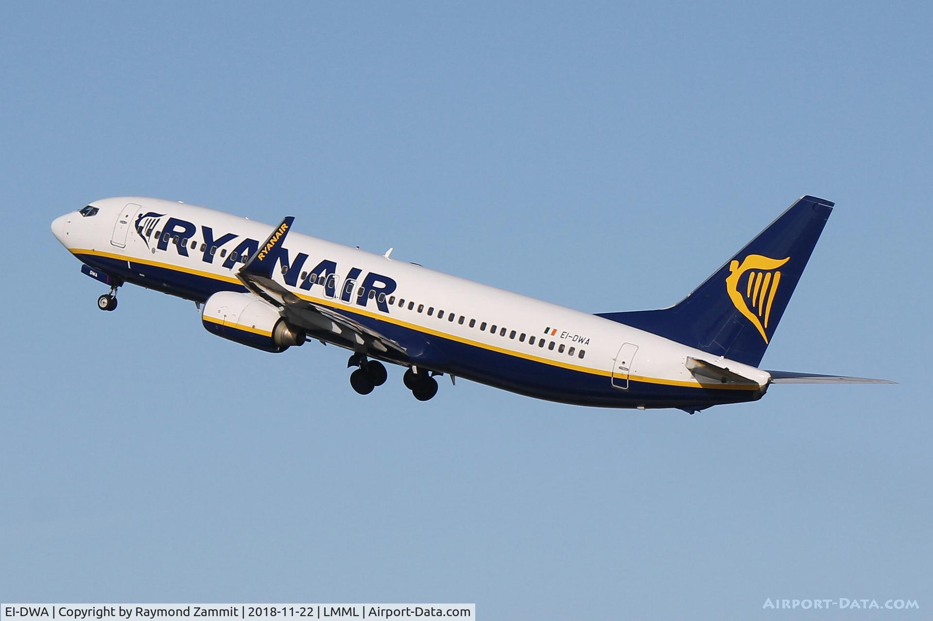 EI-DWA, 2007 Boeing 737-8AS C/N 33617, B737-800 EI-DWA Ryanair