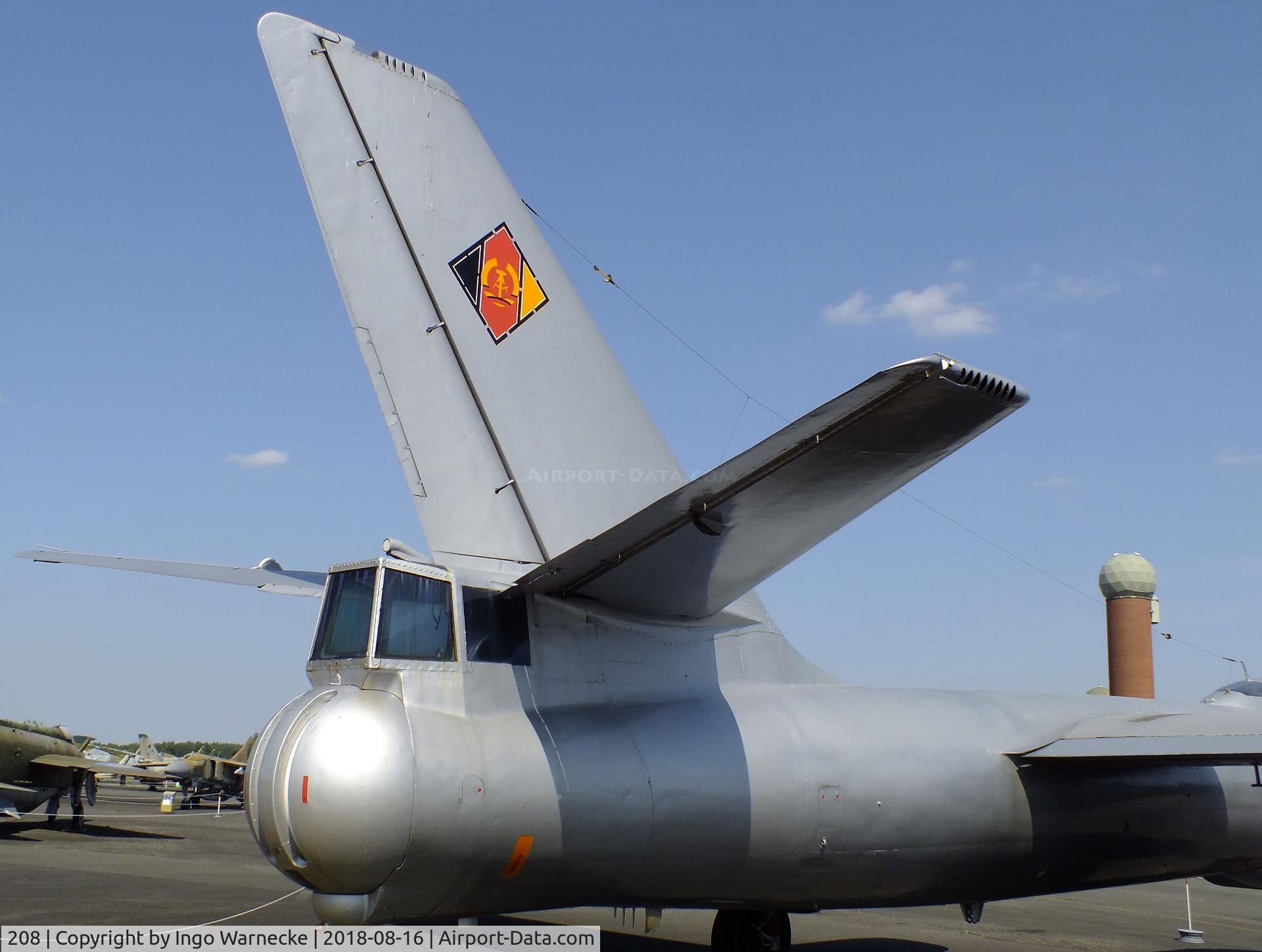 208, 1955 Ilyushin Il-28 C/N 55006448, Ilyushin Il-28 BEAGLE at the Luftwaffenmuseum (German Air Force museum), Berlin-Gatow