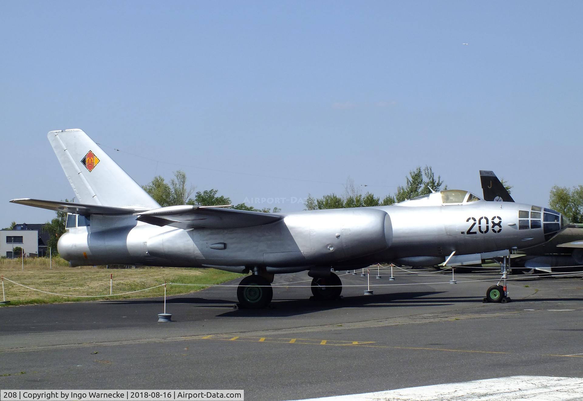 208, 1955 Ilyushin Il-28 C/N 55006448, Ilyushin Il-28 BEAGLE at the Luftwaffenmuseum (German Air Force museum), Berlin-Gatow