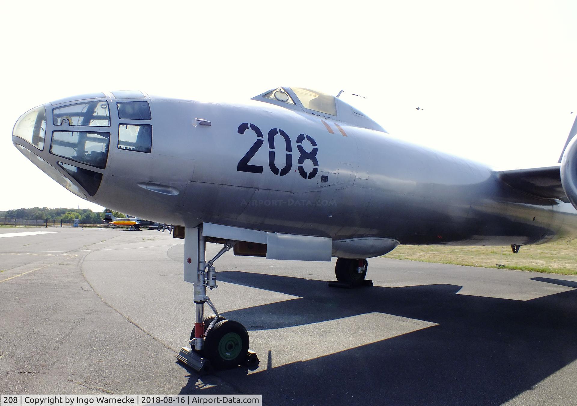 208, 1955 Ilyushin Il-28 C/N 55006448, Ilyushin Il-28 BEAGLE at the Luftwaffenmuseum (German Air Force museum), Berlin-Gatow