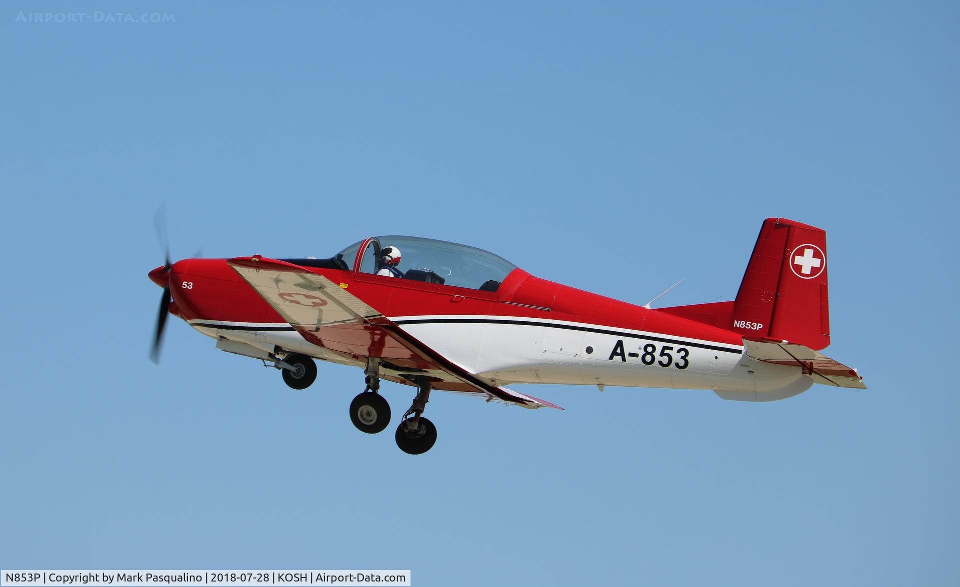 N853P, 1958 Pilatus P3-05 C/N 491-40, Pilatus P3-05