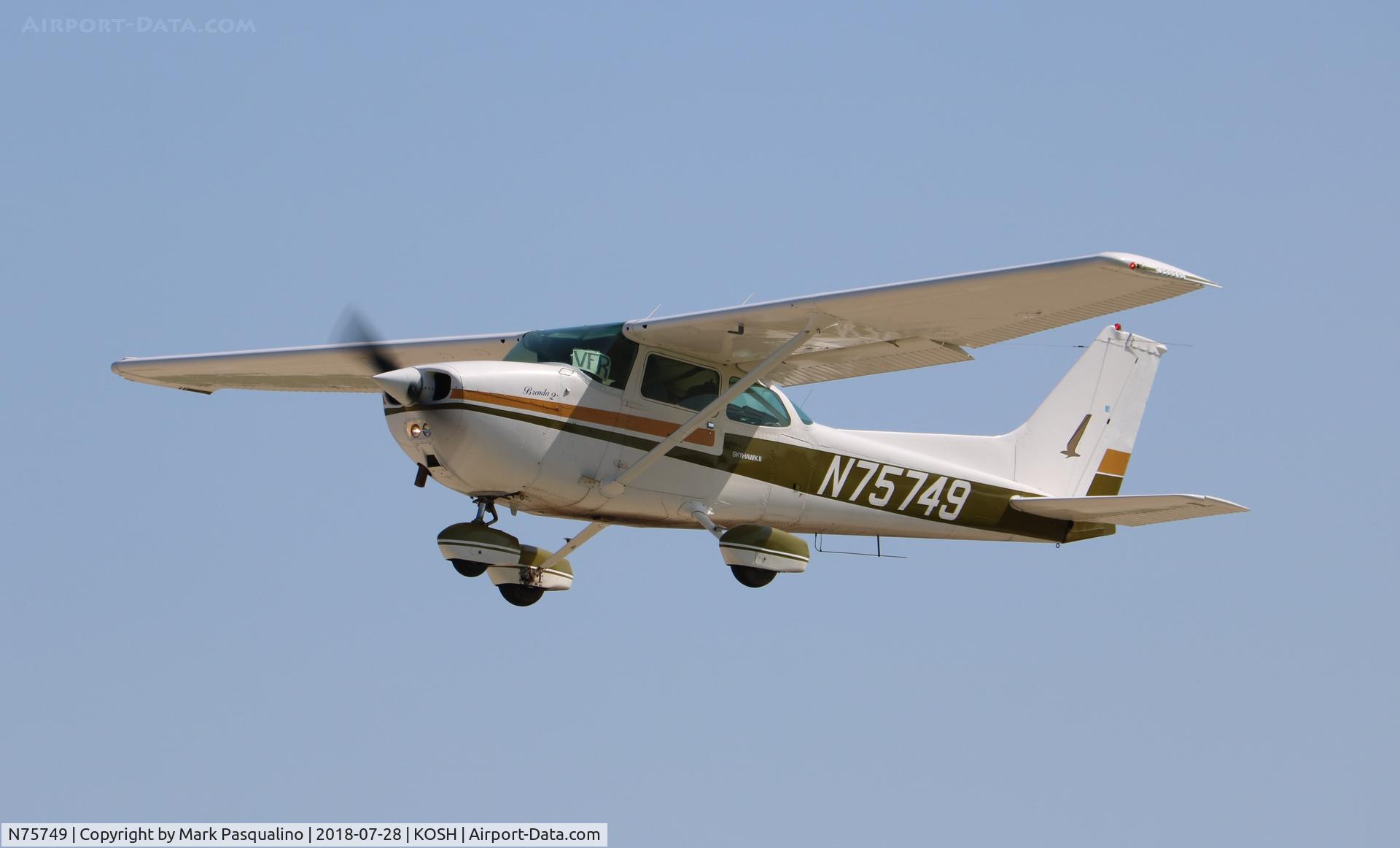 N75749, 1976 Cessna 172N C/N 17267925, Cessna 172N