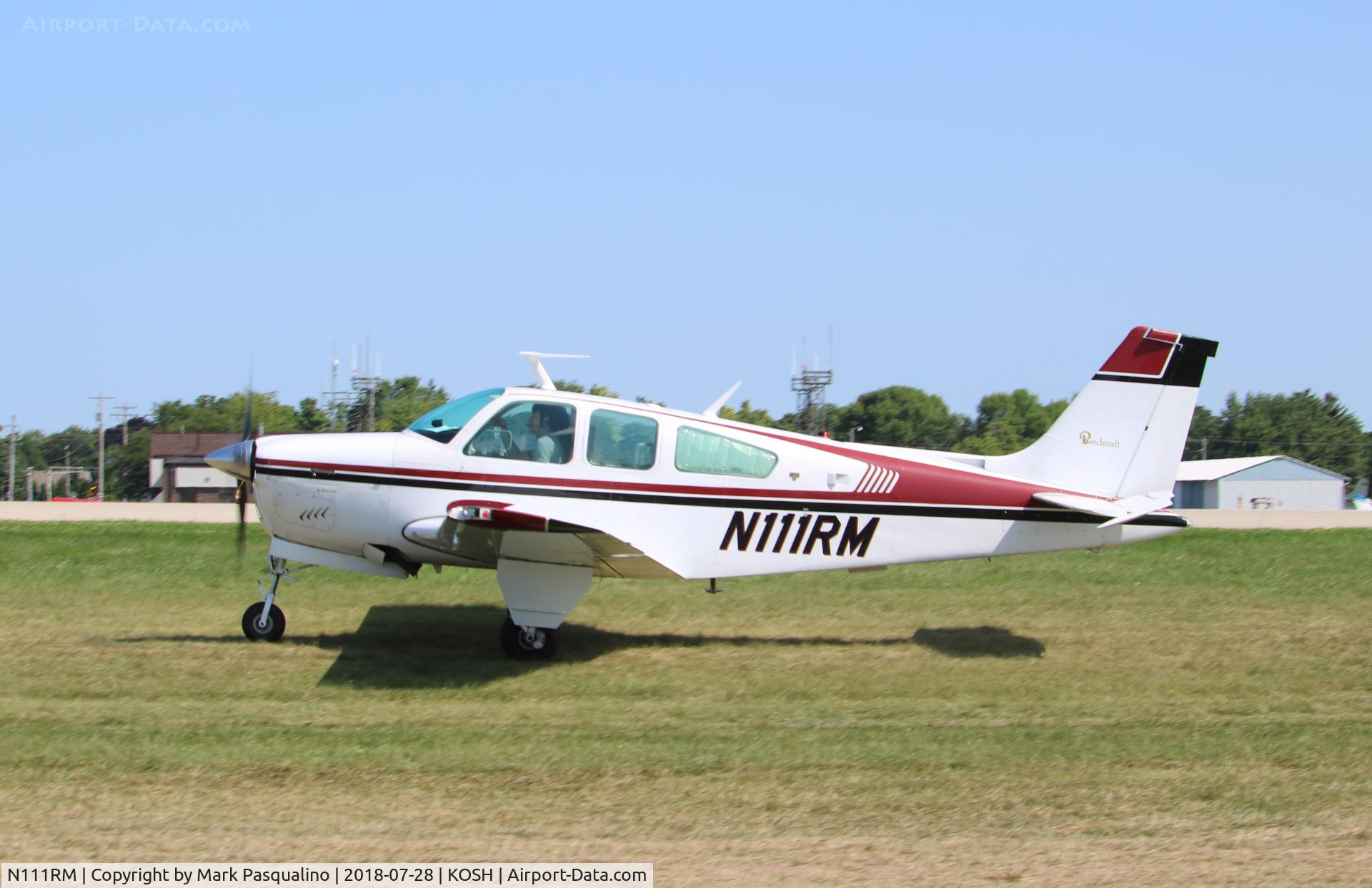 N111RM, 1977 Beech F33A Bonanza C/N CE-752, Beech F33A