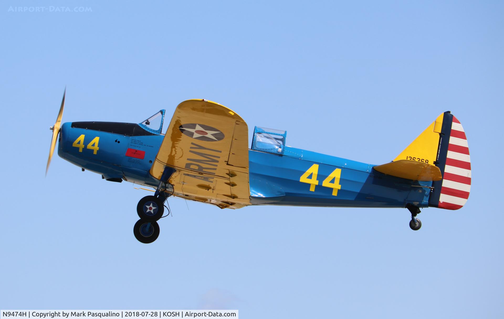 N9474H, Fairchild M-62A C/N FZ318, Fairchild PT-26A