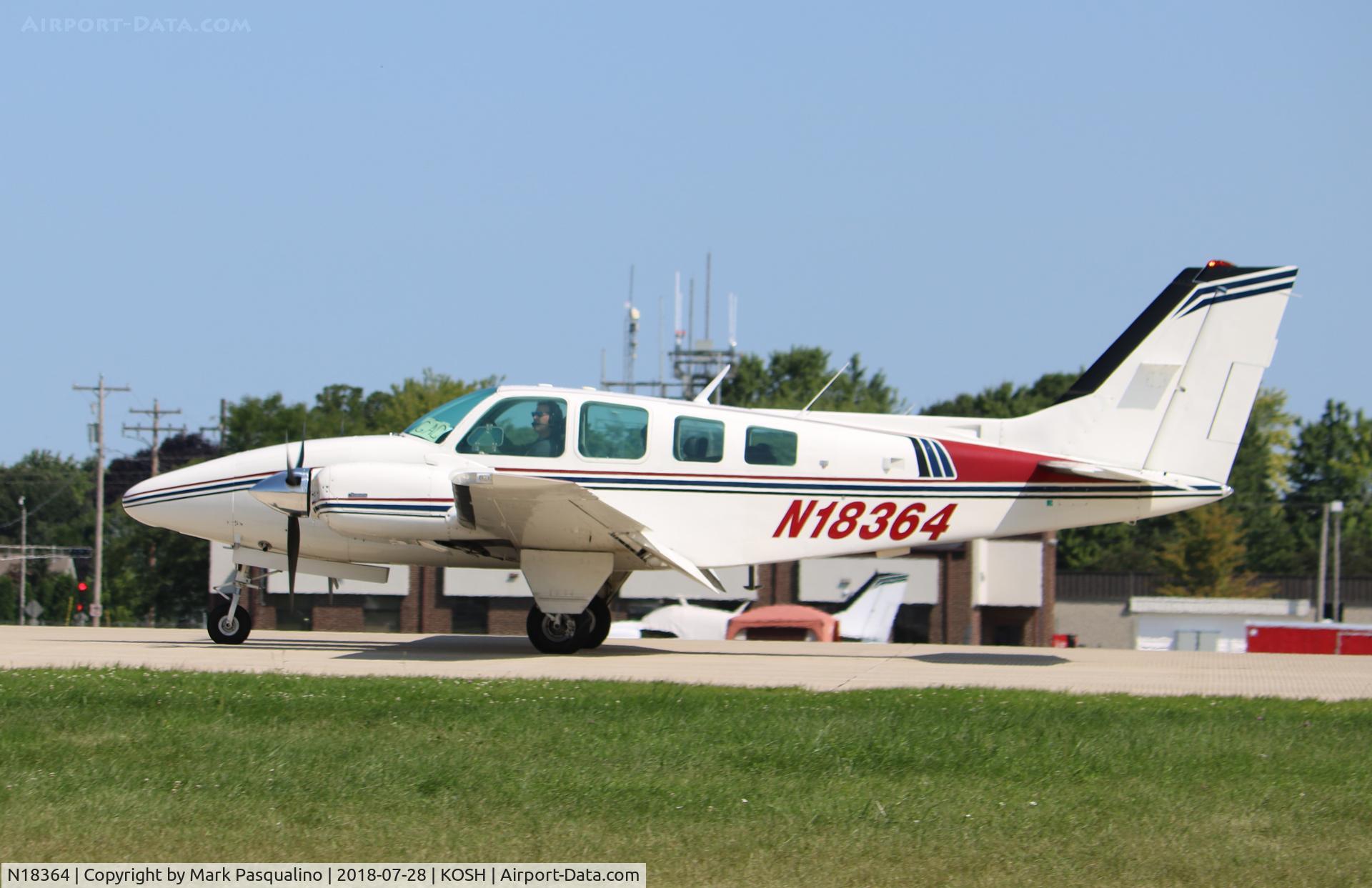 N18364, 1977 Beech 58 Baron C/N TH-854, Beech 58
