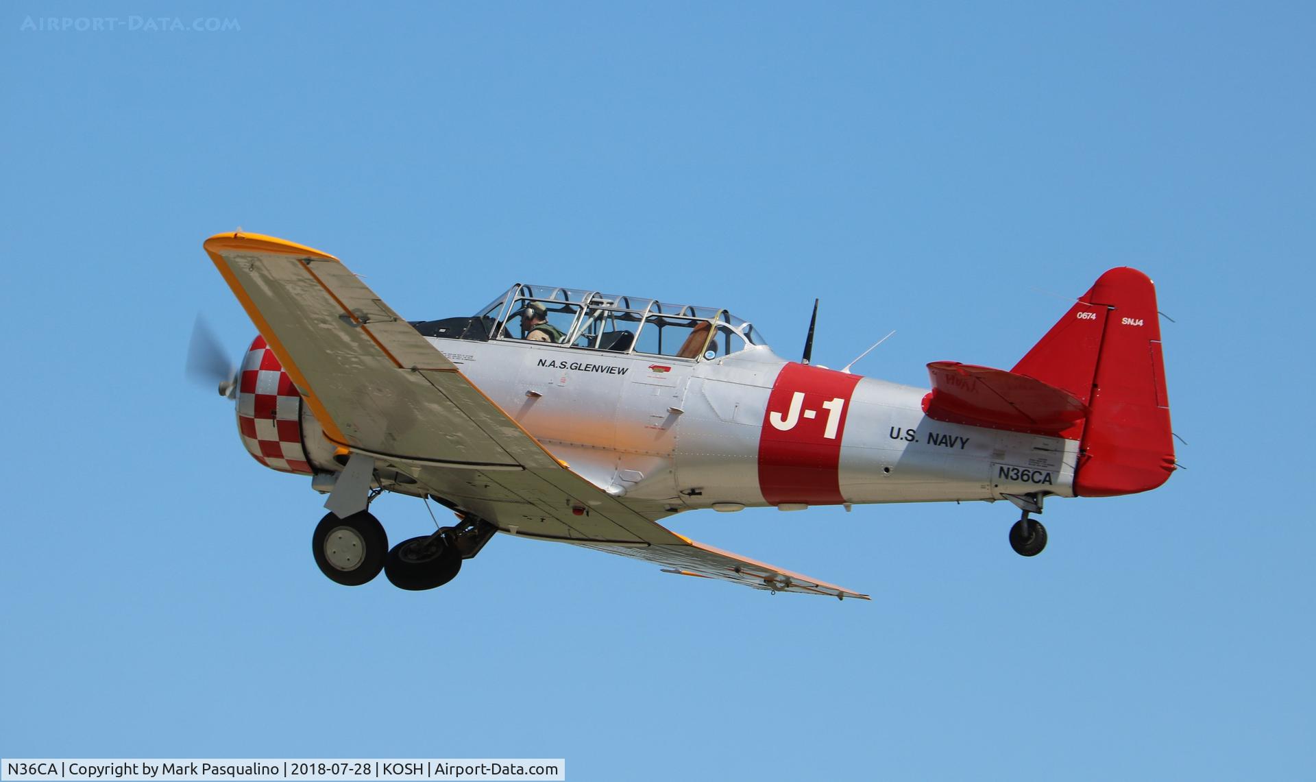 N36CA, North American AT-6D Texan C/N 88-10677, North American AT-6D