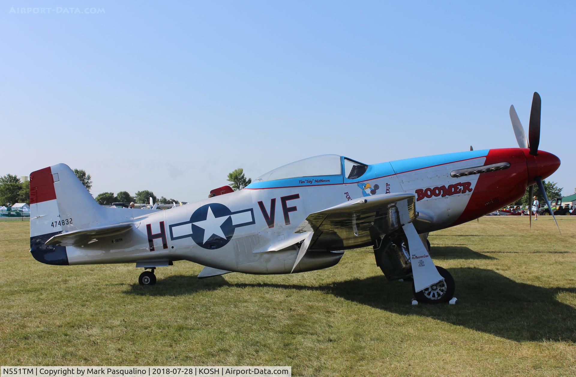 N551TM, 2006 North American P-51D Mustang Replica C/N TM001, North American P-51D Replica