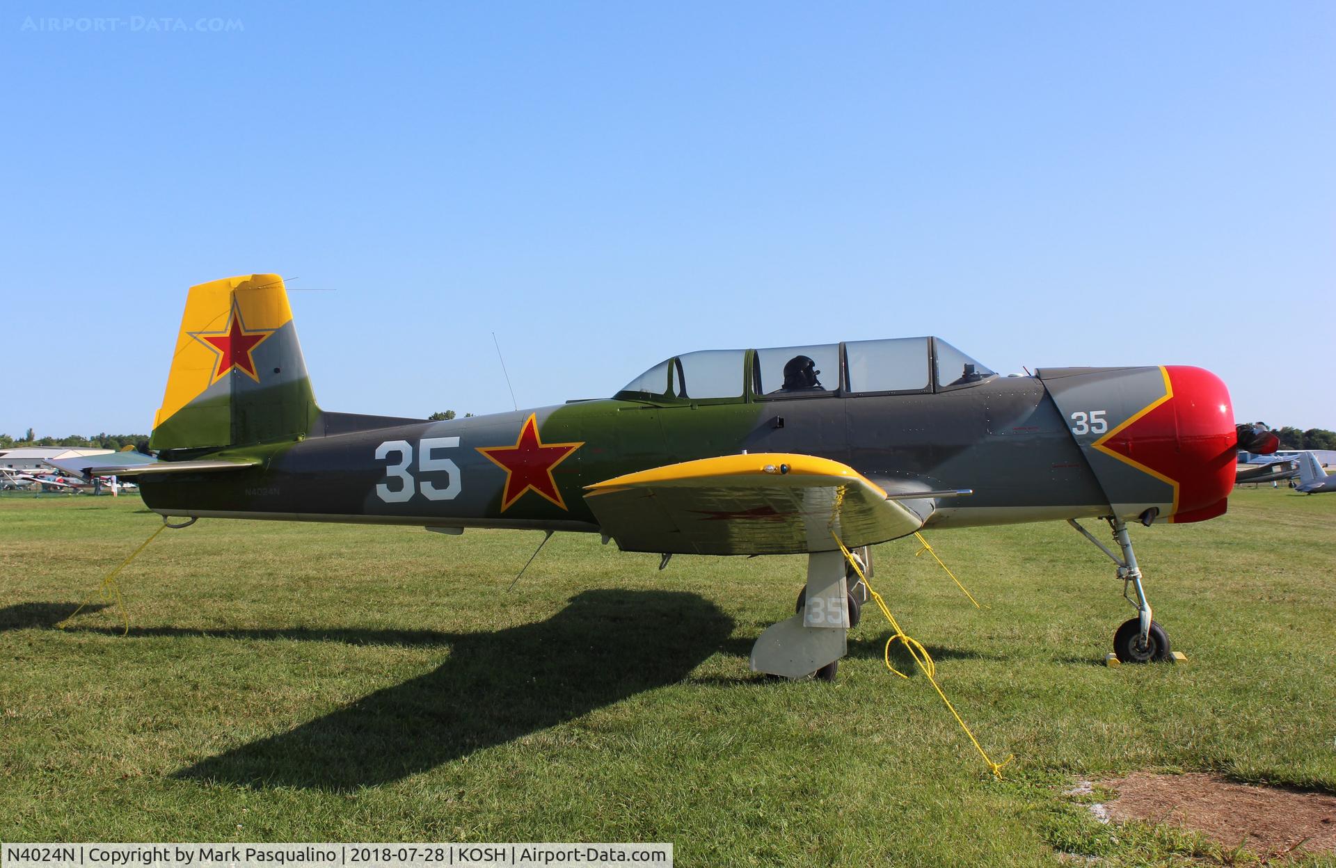 N4024N, 1983 Nanchang CJ-6 C/N 3832024, Nanchang CJ-6