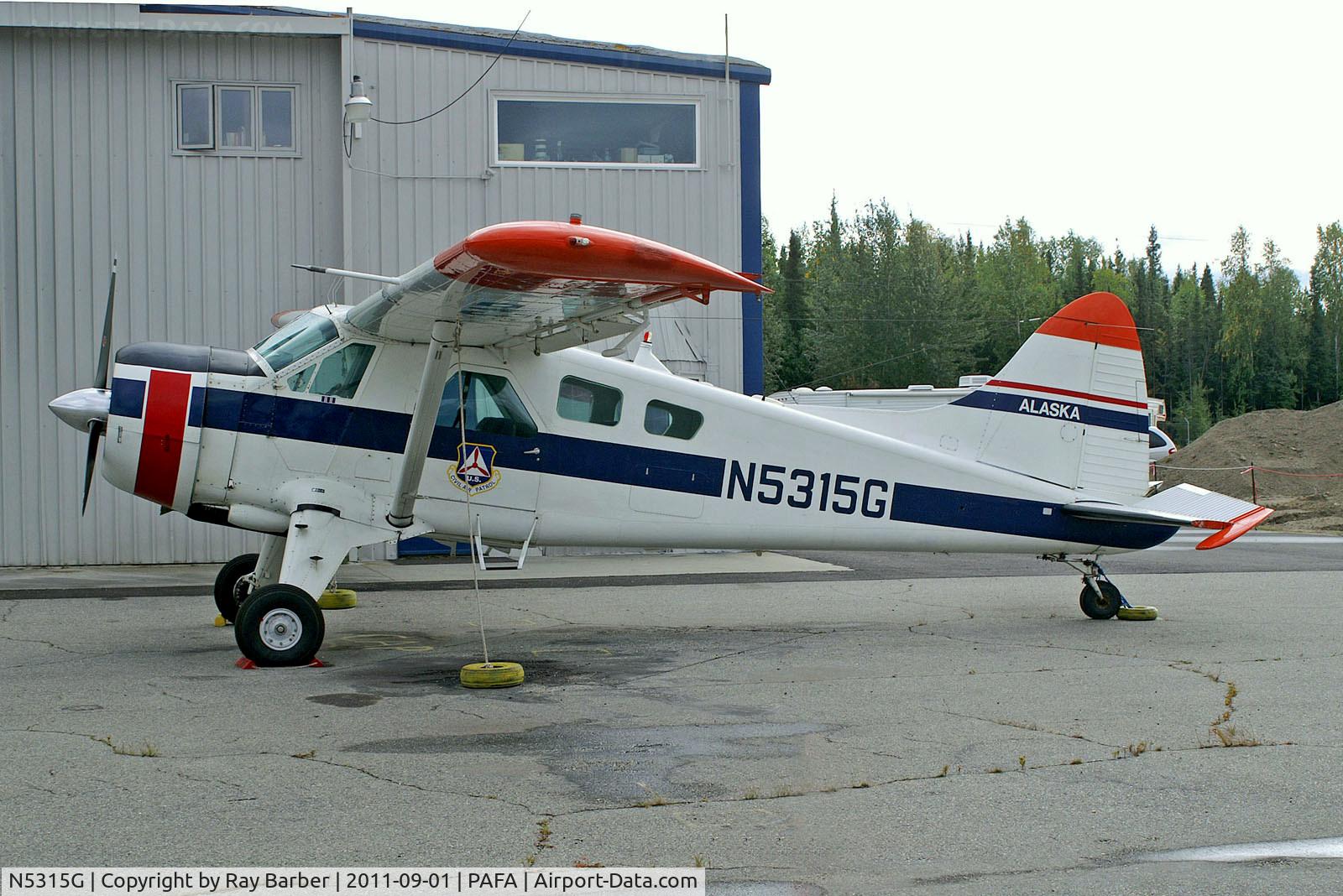 N5315G, 1955 De Havilland Canada DHC-2 Beaver Mk.1 C/N 980, N5315G   De Havilland Canada U-6A Beaver [980] (Alaska Civil Air Patrol) Fairbanks Int'l~N 01/09/2011
