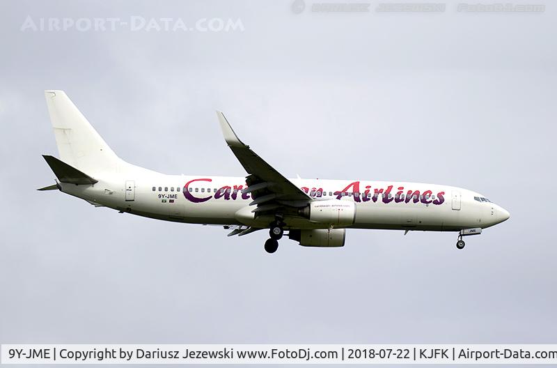9Y-JME, 2003 Boeing 737-86J C/N 32919, Boeing 737-8Q8 - Caribbean Airlines (Air Jamaica)   C/N 33919, 9Y-JME
