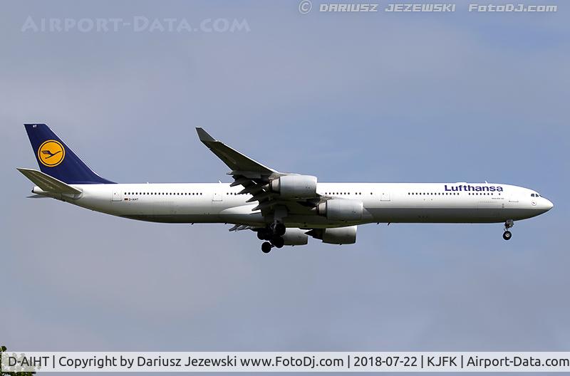 D-AIHT, 2008 Airbus A340-642 C/N 846, Airbus A340-642 - Lufthansa  C/N 846, D-AIHT