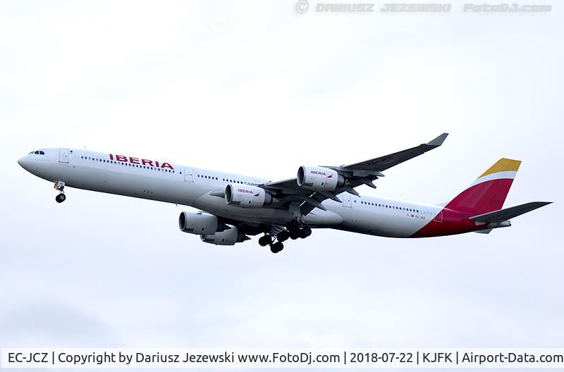 EC-JCZ, 2005 Airbus A340-642 C/N 619, Airbus A340-642 - Iberia  C/N 619, EC-JCZ
