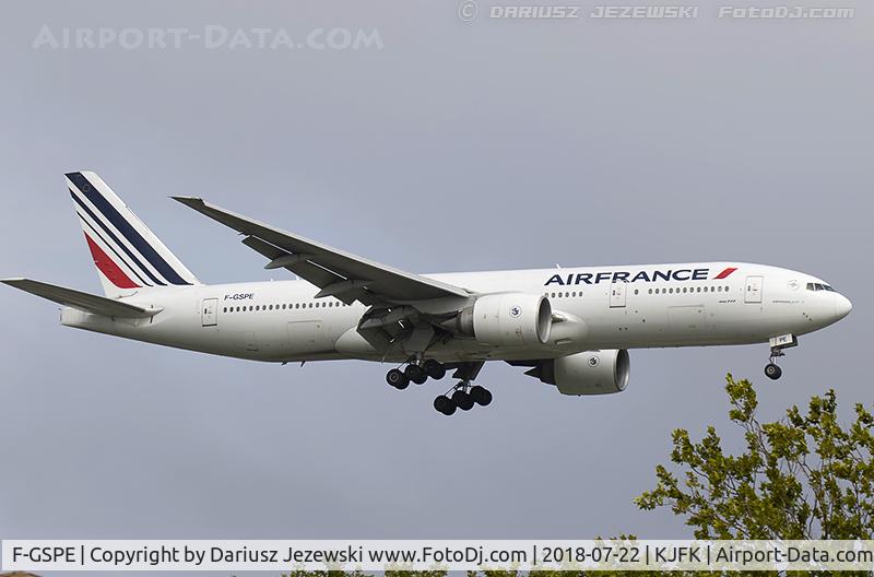 F-GSPE, 1999 Boeing 777-228/ER C/N 29006, Boeing 777-228/ER - Air France  C/N 29006, F-GSPE