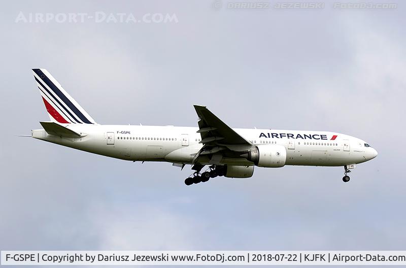 F-GSPE, 1999 Boeing 777-228/ER C/N 29006, Boeing 777-228/ER - Air France  C/N 29006, F-GSPE