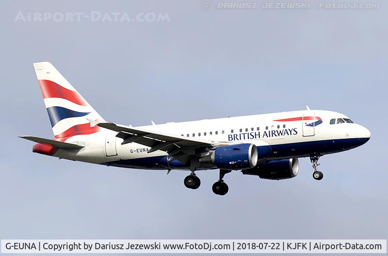 G-EUNA, 2009 Airbus A318-112 C/N 4007, Airbus ACJ318 (A318-112/CJ) - British Airways  C/N 4007, G-EUNA