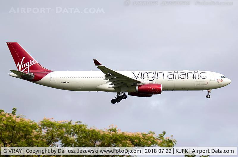 G-VRAY, 2012 Airbus A330-343X C/N 1296, Airbus A330-343 - Virgin Atlantic Airways  C/N 1296, G-VRAY