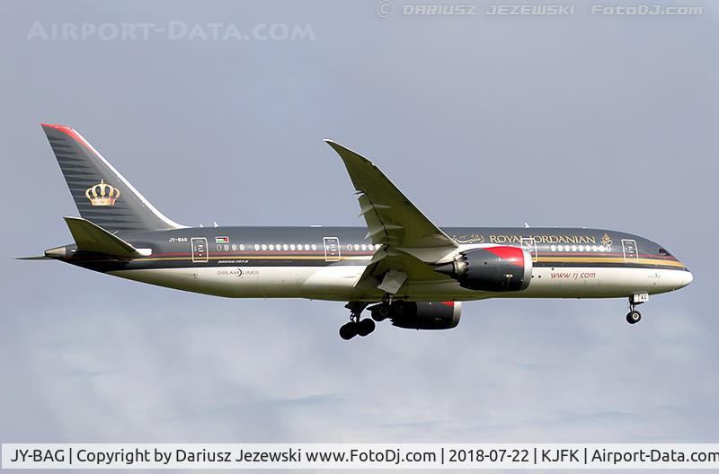 JY-BAG, 2016 Boeing 787-8 Dreamliner Dreamliner C/N 37984, Boeing 787-8 Dreamliner - Royal Jordanian Airline  C/N 37984, JY-BAG