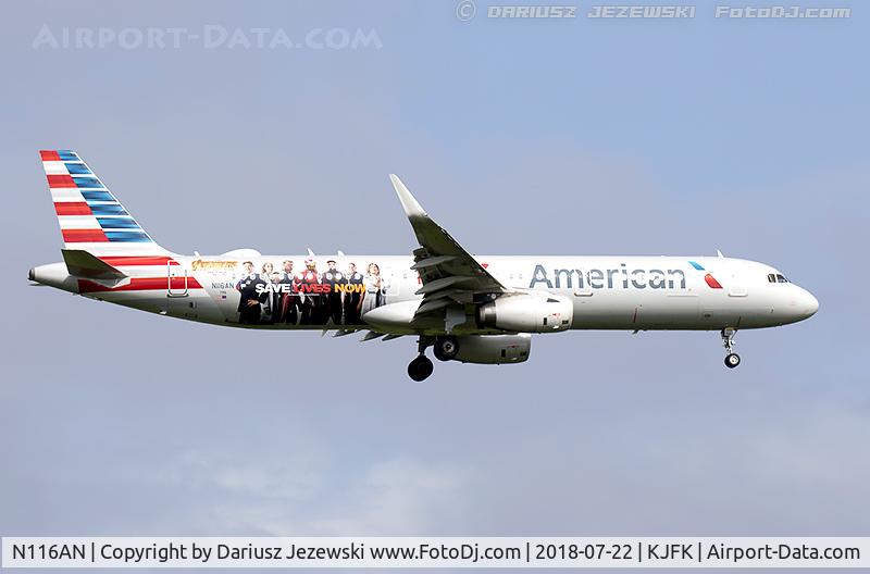 N116AN, 2014 Airbus A321-231 C/N 6070, Airbus A321-231 - American Airlines  C/N 6070, N116AN
