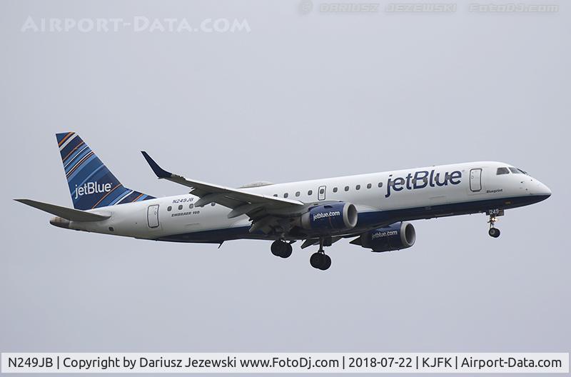 N249JB, 2006 Embraer 190AR (ERJ-190-100IGW) C/N 19000045, Embraer 190AR (ERJ-190-100IGW) 
