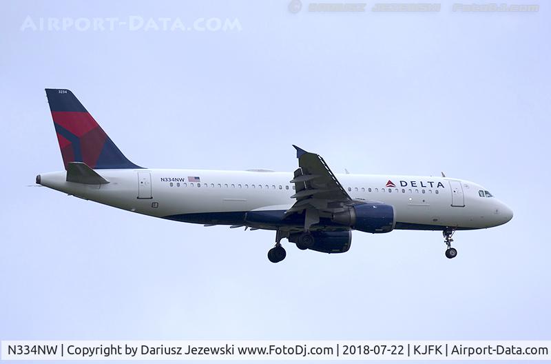 N334NW, 1992 Airbus A320-212 C/N 339, Airbus A320-212 - Northwest Airlines  C/N 339, N334NW