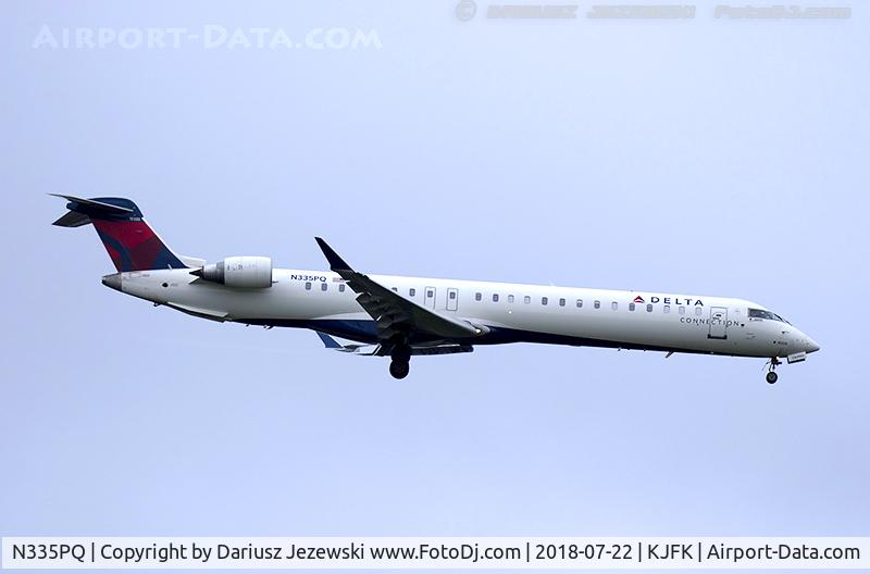 N335PQ, 2014 Bombardier CRJ-900LR (CL-600-2D24) C/N 15335, Bombardier CRJ-900LR NG (CL-600-2D24) - Delta Connection (Endeavor Air)  Location & Date, N335PQ