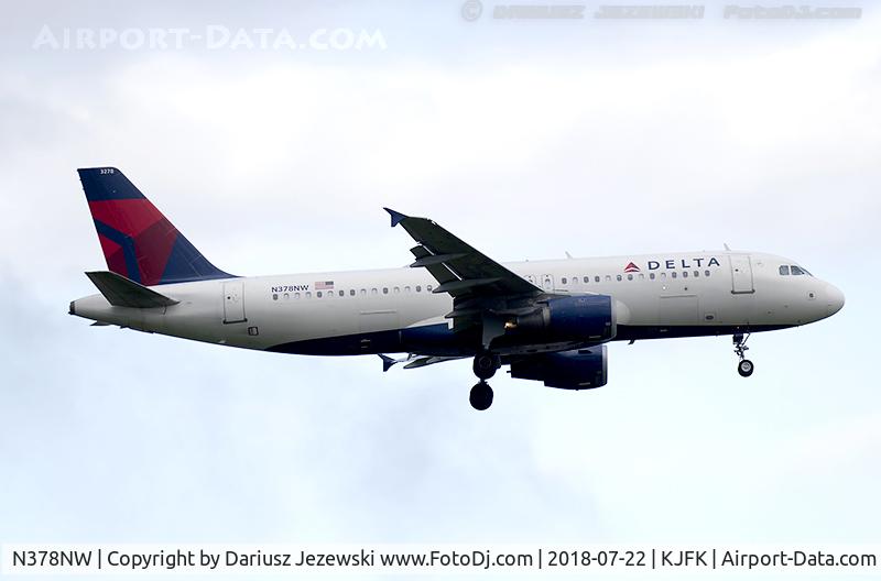 N378NW, 2003 Airbus A320-211 C/N 2092, Airbus A320-212 - Delta Air Lines  C/N 2092, N378NW