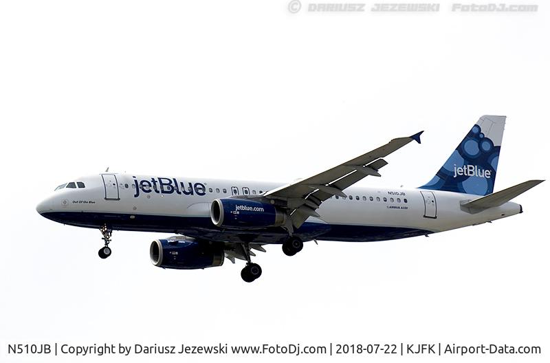 N510JB, 2000 Airbus A320-232 C/N 1280, Airbus A320-232 
