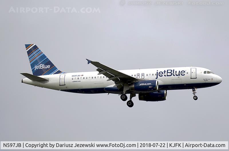 N597JB, 2004 Airbus A320-232 C/N 2307, Airbus A320-232 